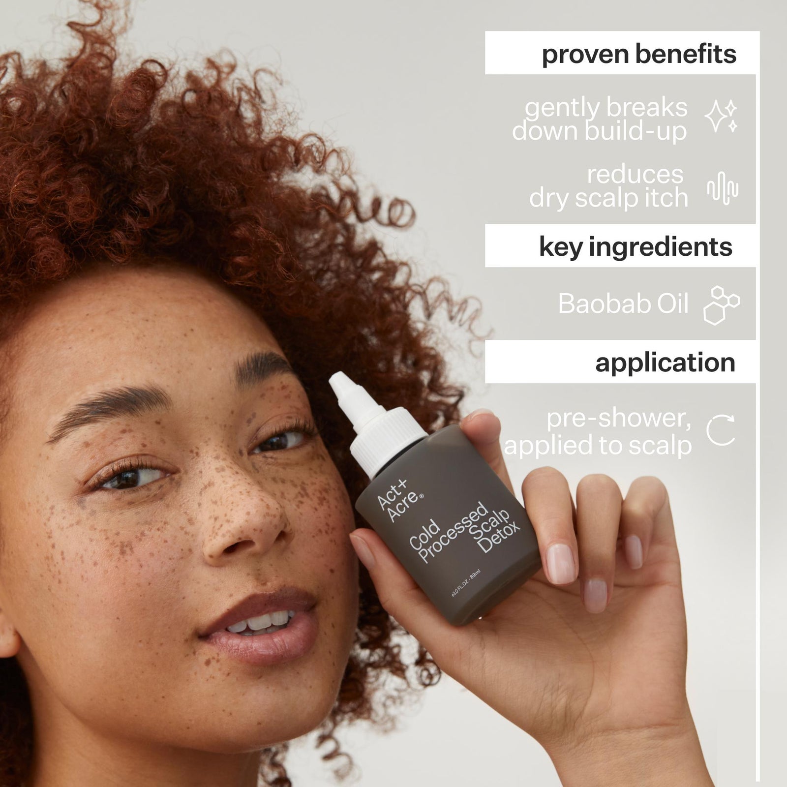 Award Winning Scalp Detox Treatment | Act+Acre