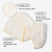 Infographic describing benefits of Act+Acre Microfiber Hair Towel
