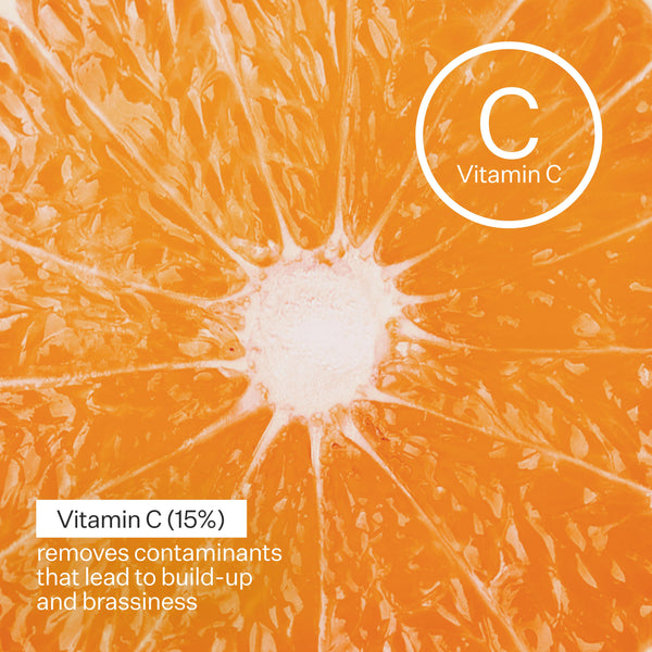 Vitamin C description and close up image of orange 