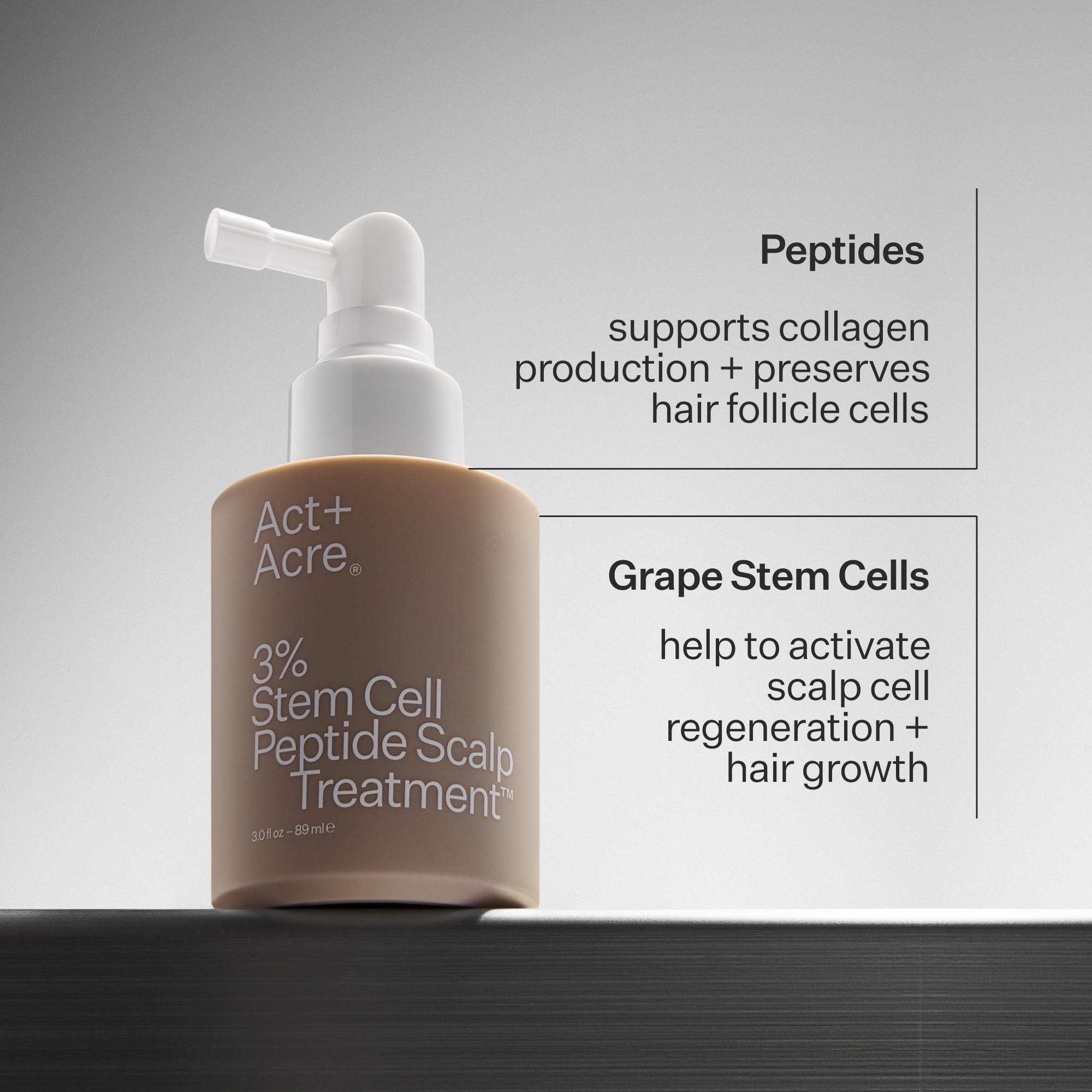 3% Stem Cell Peptide Treatment – Act+Acre