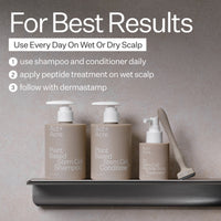 Infographic describing how to use Act+Acre Stem System for best results