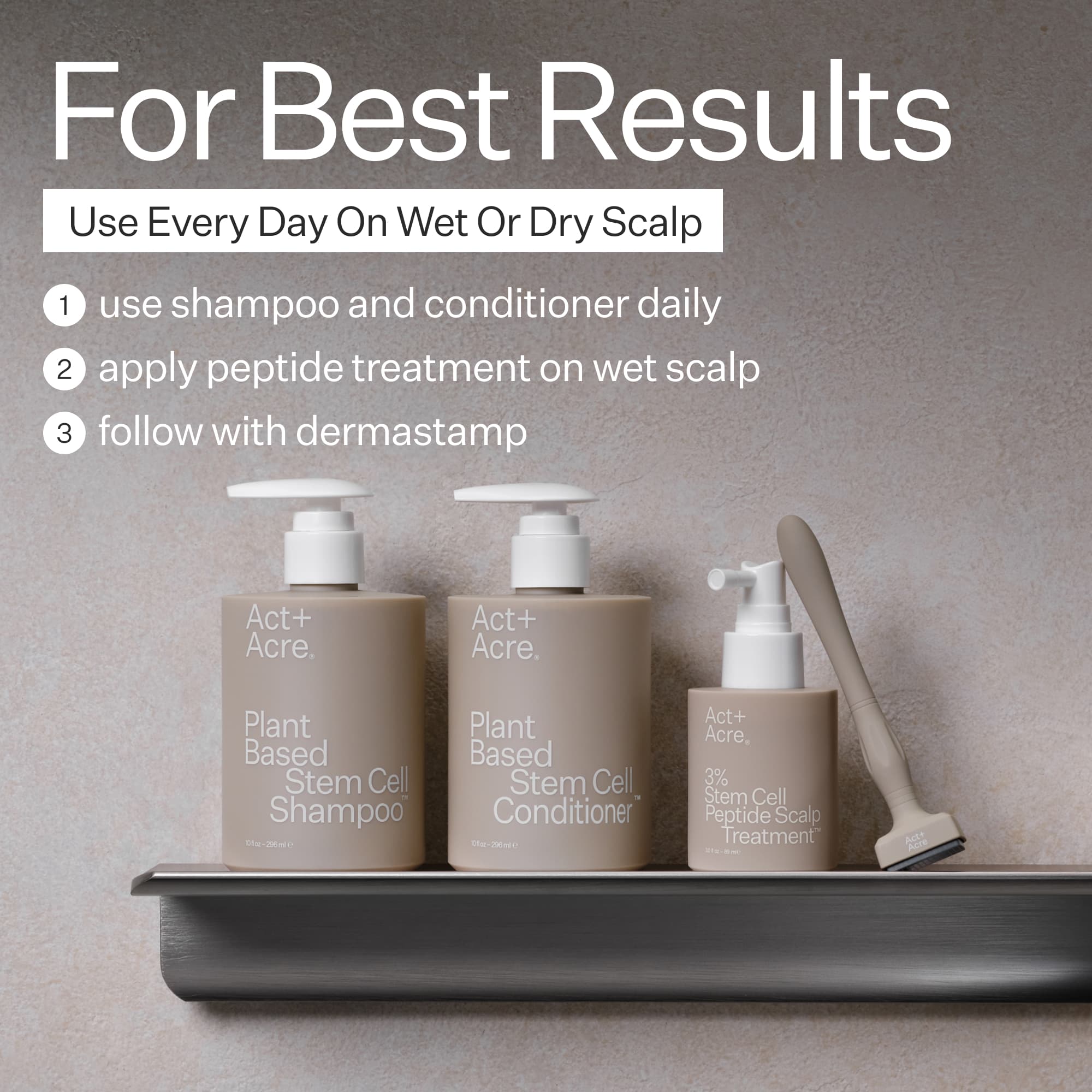 Plant Based Stem Cell Conditioner™ – Act+Acre