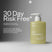 Act+Acre Curl Cleanse Shampoo with text reading "30 Day Risk Free*"