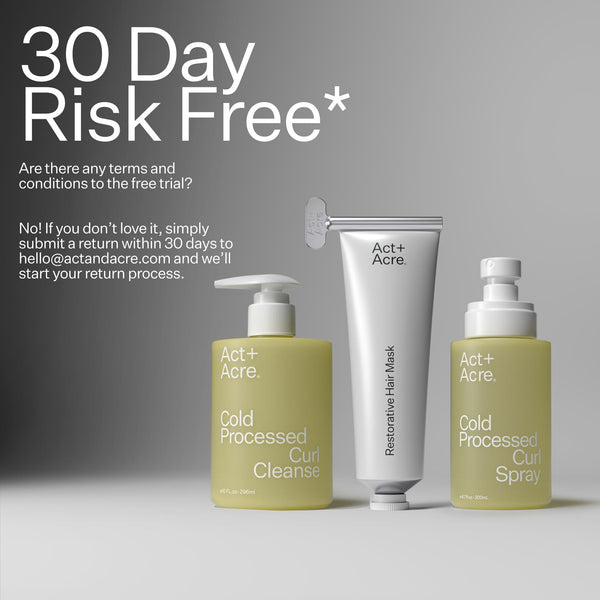 Act+Acre Soft Wave System with text reading "30 Day Risk Free*"