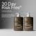 Act+Acre Hair Cleanse + Conditioner with text reading 30 Day Risk Free*