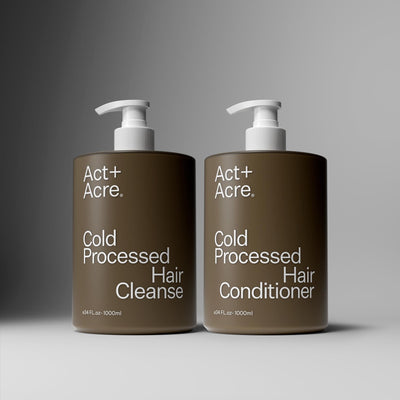 Act+Acre Jumbo Cleanse + Conditioner
