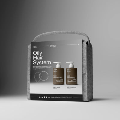 Act+Acre Oily Hair System Packaging