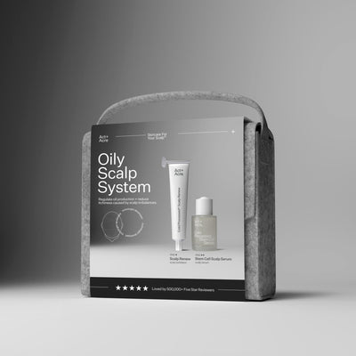 Act+Acre Oily Scalp System Packaging