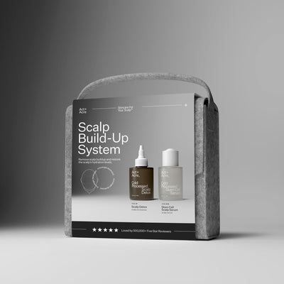 Act+Acre Scalp Build-Up System Packaging