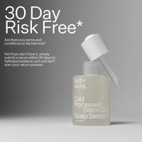 Infographic detailing 30 day risk free guarantee