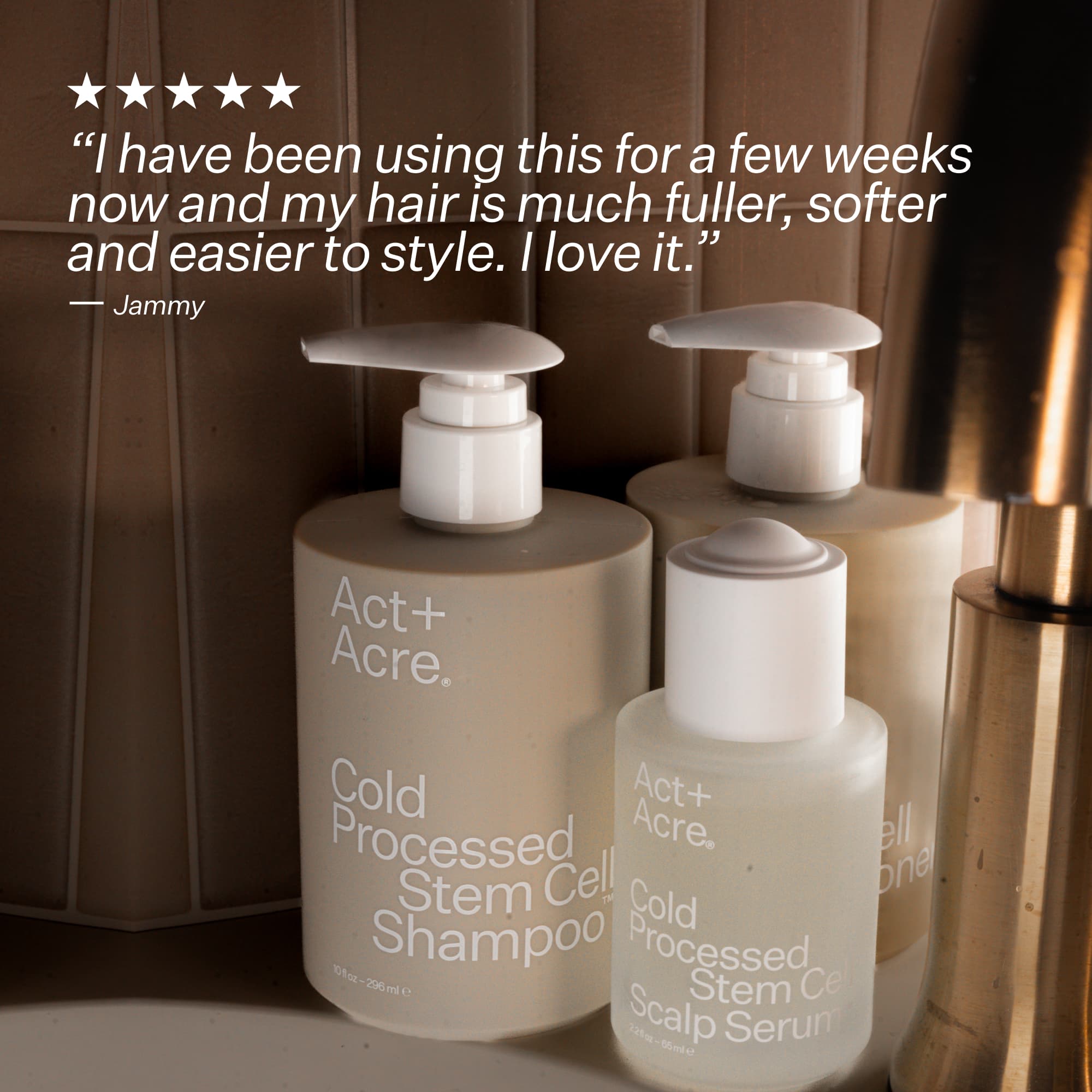 Thick + Full Hair System – Act+Acre