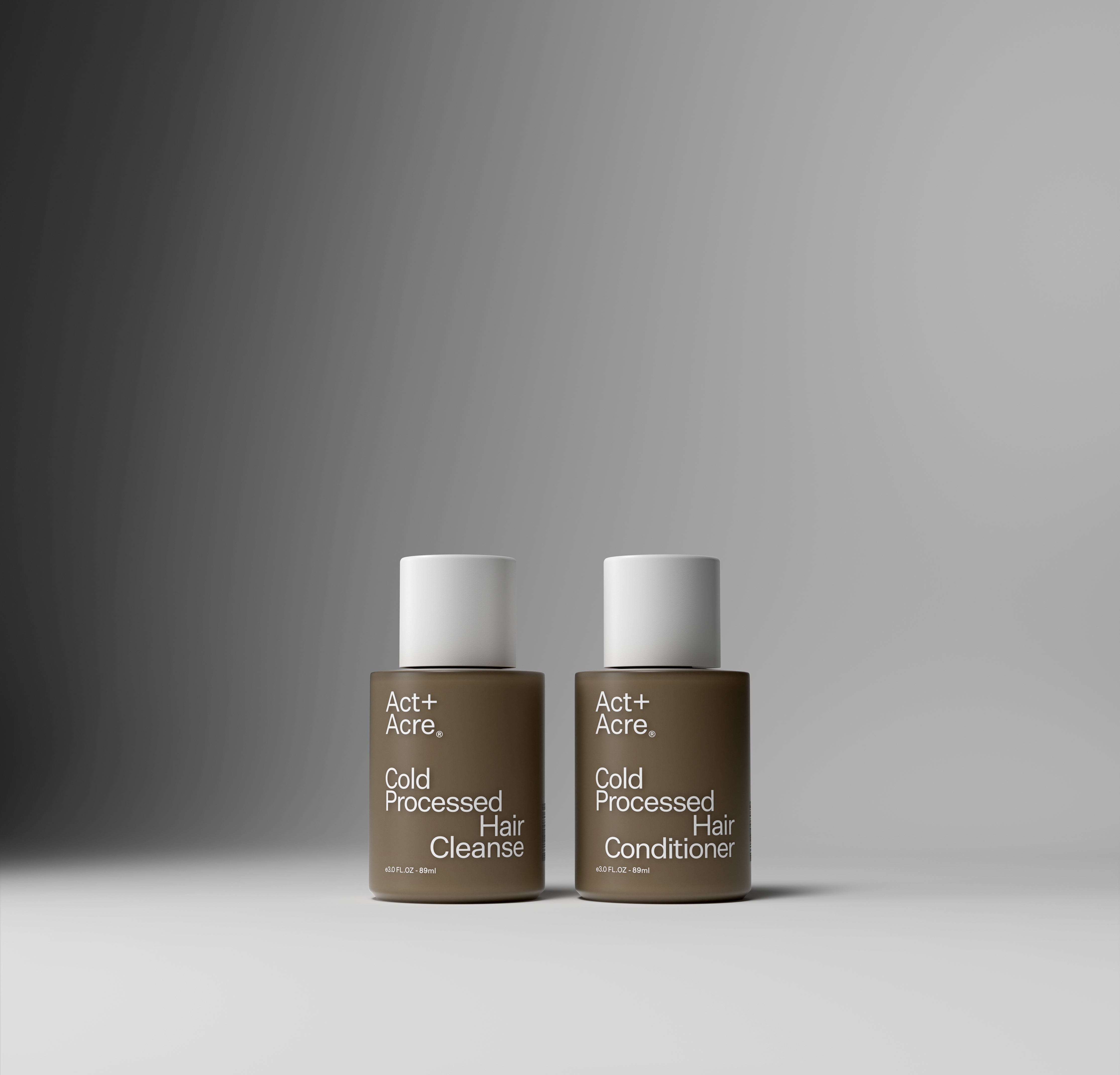 Act+Acre Mini Cold Processed Shampoo + Conditioner Hair Kit