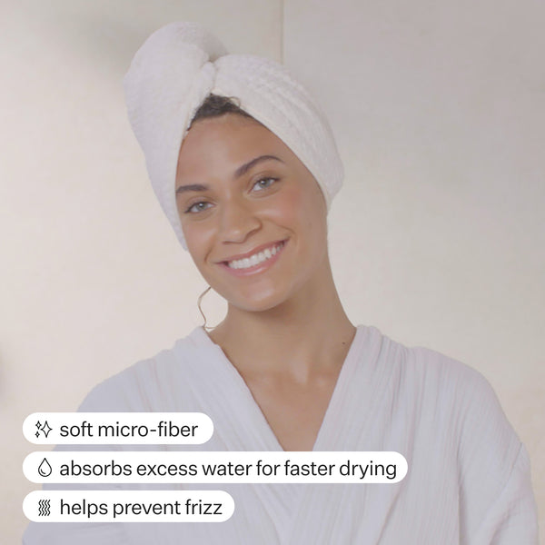 Microfiber Hair Towel ($30 value)
